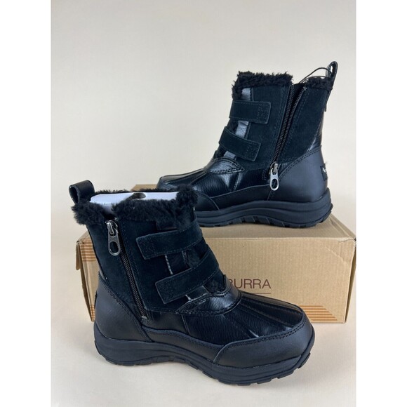 Koolaburra by UGG Imree Moto Boots Black Womens 5 Waterproof Insulated Shoes NWB - Picture 10 of 12